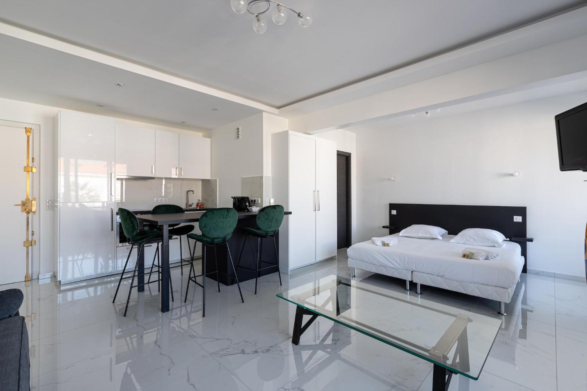 קאן Agence Des Residences - Appartements Prives Du 45 Croisette- Prestige חדר תמונה